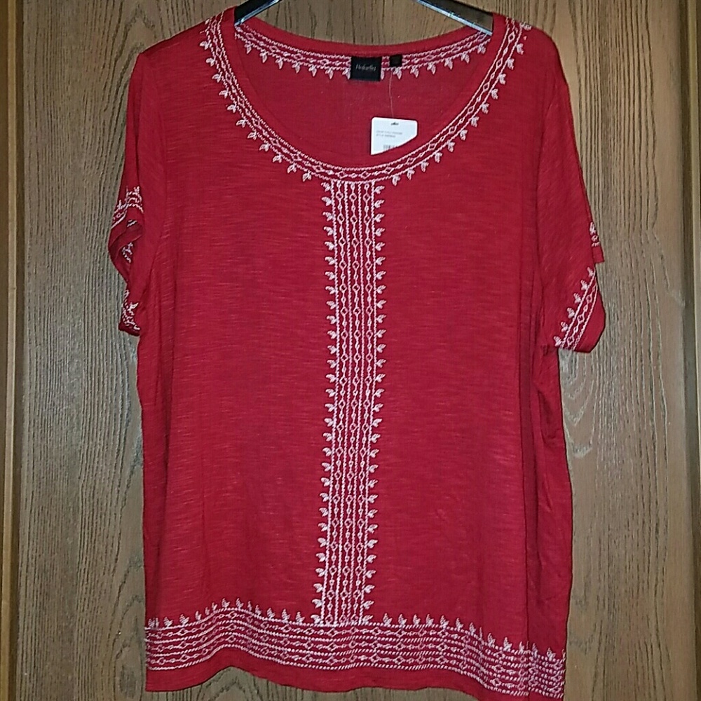 Rafaella embroidered shirt